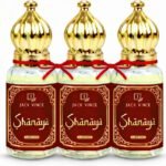 Shanaya 3 PC Premium Attar Combo Set | Long Lasting Alcohol Free Essential Oil | Unisex Fragrance Gift Set for Men & Women | Pocket Size Roll-On Ittar Perfume