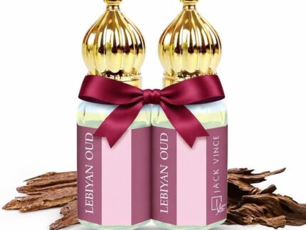 Lebiyan Oud Premium Attar Combo Set | Long Lasting Alcohol Free Essential Oil | Unisex Fragrance Gift Set for Men & Women | Pocket Size Roll-On Ittar Perfume