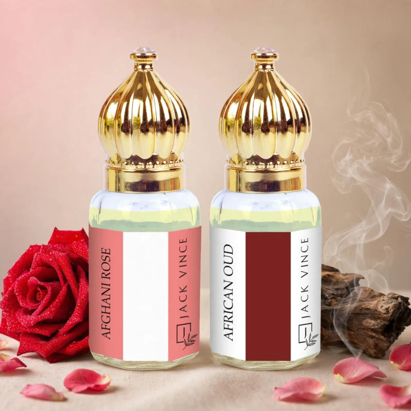 Jack Vince Afghani Rose & African Oud Attar Combo